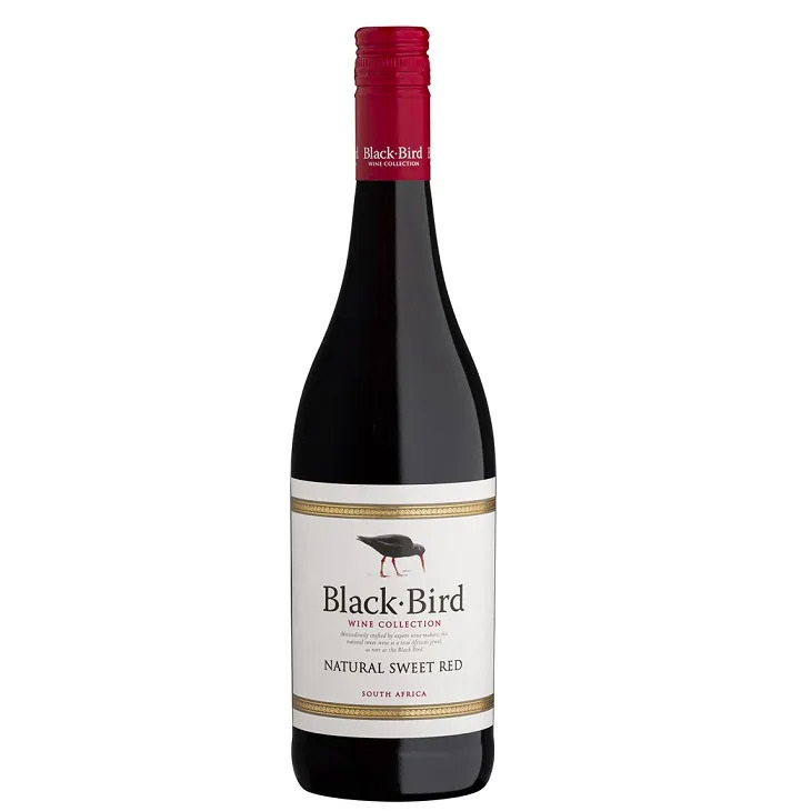 Black Bird Sweet Red